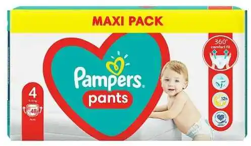 Pampers Premium Care 4 Pants pieluchomajtki (9-15kg) 48szt.