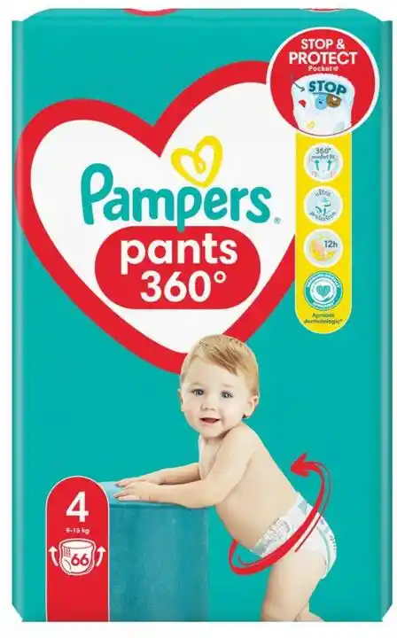 Pampers Premium Care 4 Pants pieluchomajtki 9-15kg 66szt