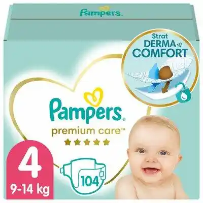 Pampers Premium Care 4 pieluchy (9-14kg) 104szt.