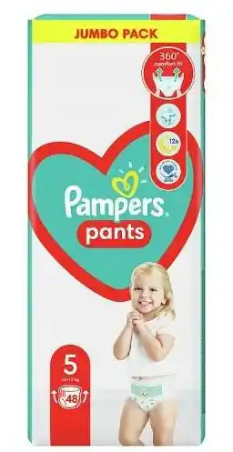 Pampers Premium Care 5 Pants pieluchomajtki 12-17kg 48szt