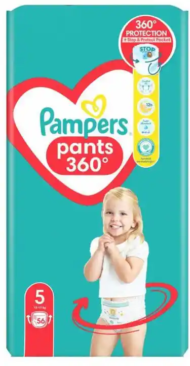 Pampers Premium Care 5 Pants pieluchomajtki 12-17kg 56szt