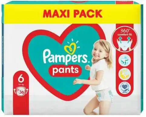 Pampers Premium Care 6 Pants pieluchomajtki 15kg+ 36szt