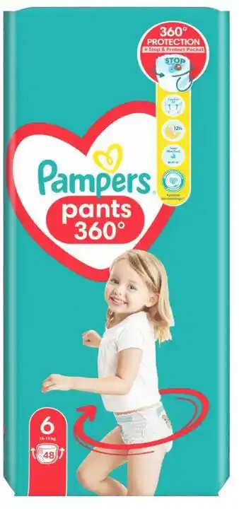 Pampers Premium Care 6 Pants pieluchomajtki 15kg+ 48szt