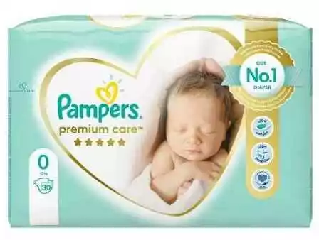 Pampers Premium Care Newborn pieluchy rozmiar 0