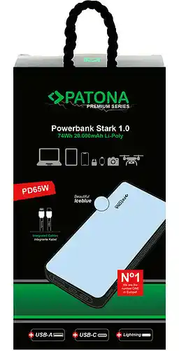 Patona Powerbank Premium PA-BANK-9991 Stark1 PD65W