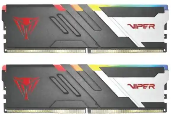 Patriot Viper Venom RGB DDR5 32GB 2 x 16GB 6200 CL40 Szary Pamięć RAM PVVR532G620C40K