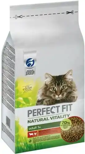 Perfect Fit Natural Vitality Adult 1 plus wołowina i kurczak - 6 kg karma sucha