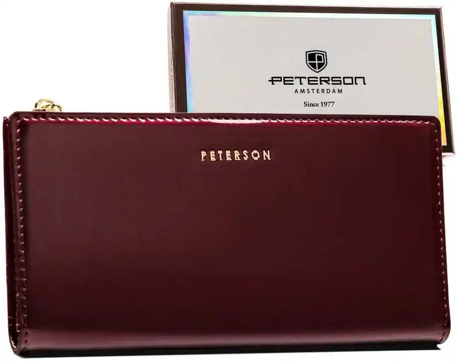 Peterson Portfel damski PTN 004-LAK fioletowy