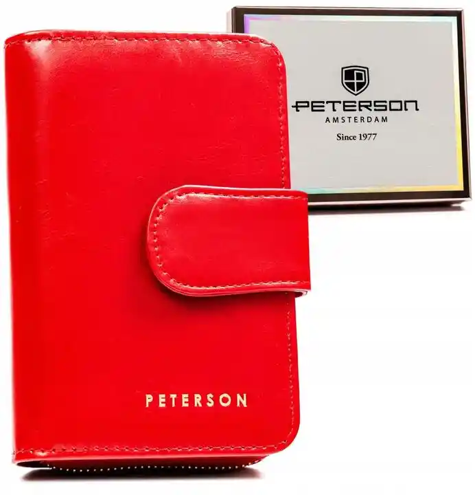 Peterson Portfel damski PTN 009-BH czerwony