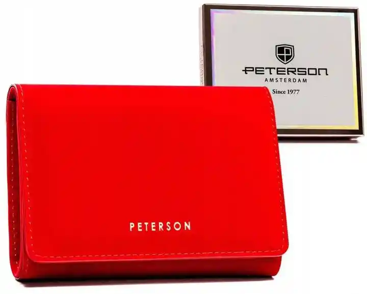 Peterson Portfel damski PTN 013-WEI czerwony