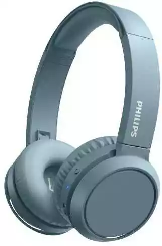 Philips BASS+ TAH4205BL/00 Nauszne Bluetooth 5.0 Niebieski Słuchawki bezprzewodowe