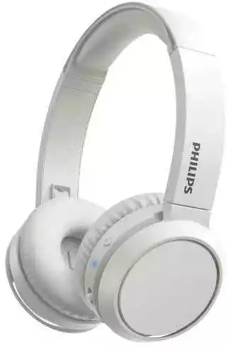 Philips BASS+ TAH4205WT/00 Nauszne Bluetooth 5.0 Biały Słuchawki bezprzewodowe