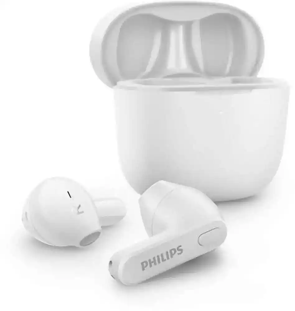 Philips TAT2236WT/00 Douszne Bluetooth 5.0 Biały Słuchawki bezprzewodowe