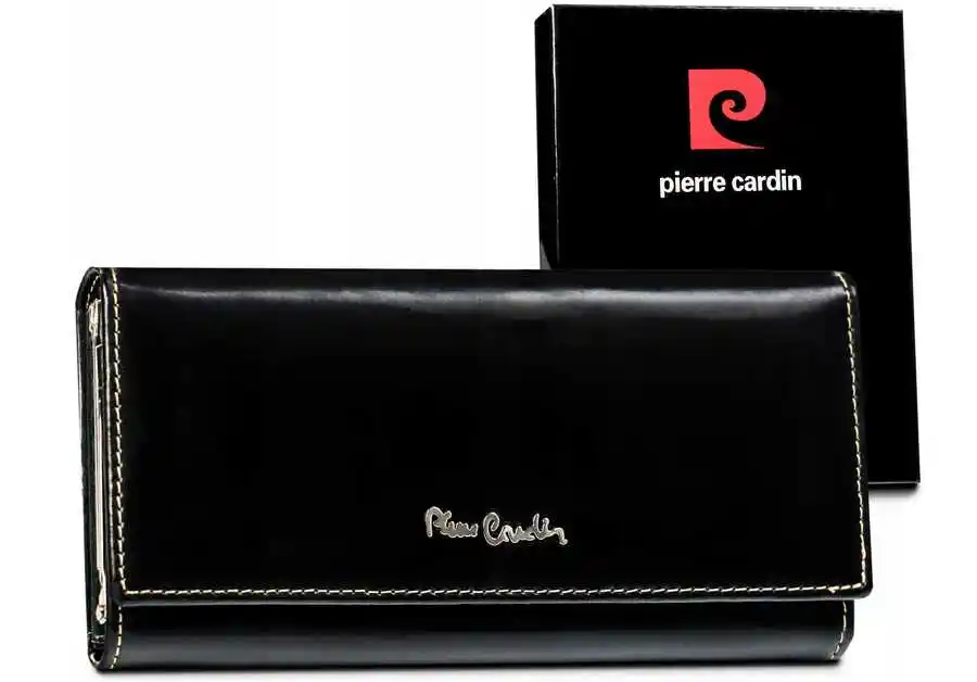 Pierre Cardin Portfel czarny 322 456 PSP520.2