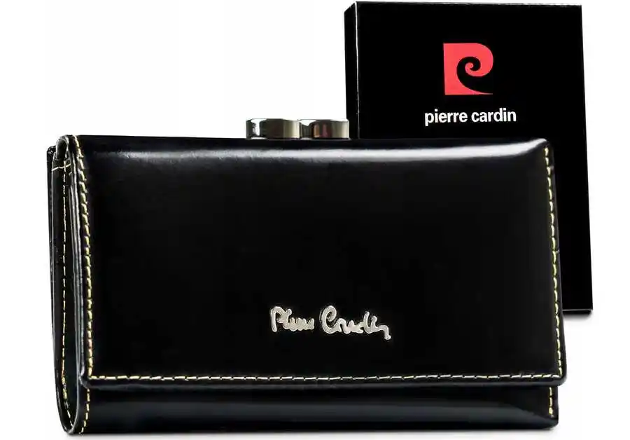 Pierre Cardin Portfel czarny 457 PSP520.2