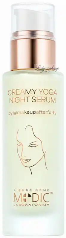 Pierre Rene Creamy Yoga Night Serum intensywnie nawilżające serum na noc 30ml