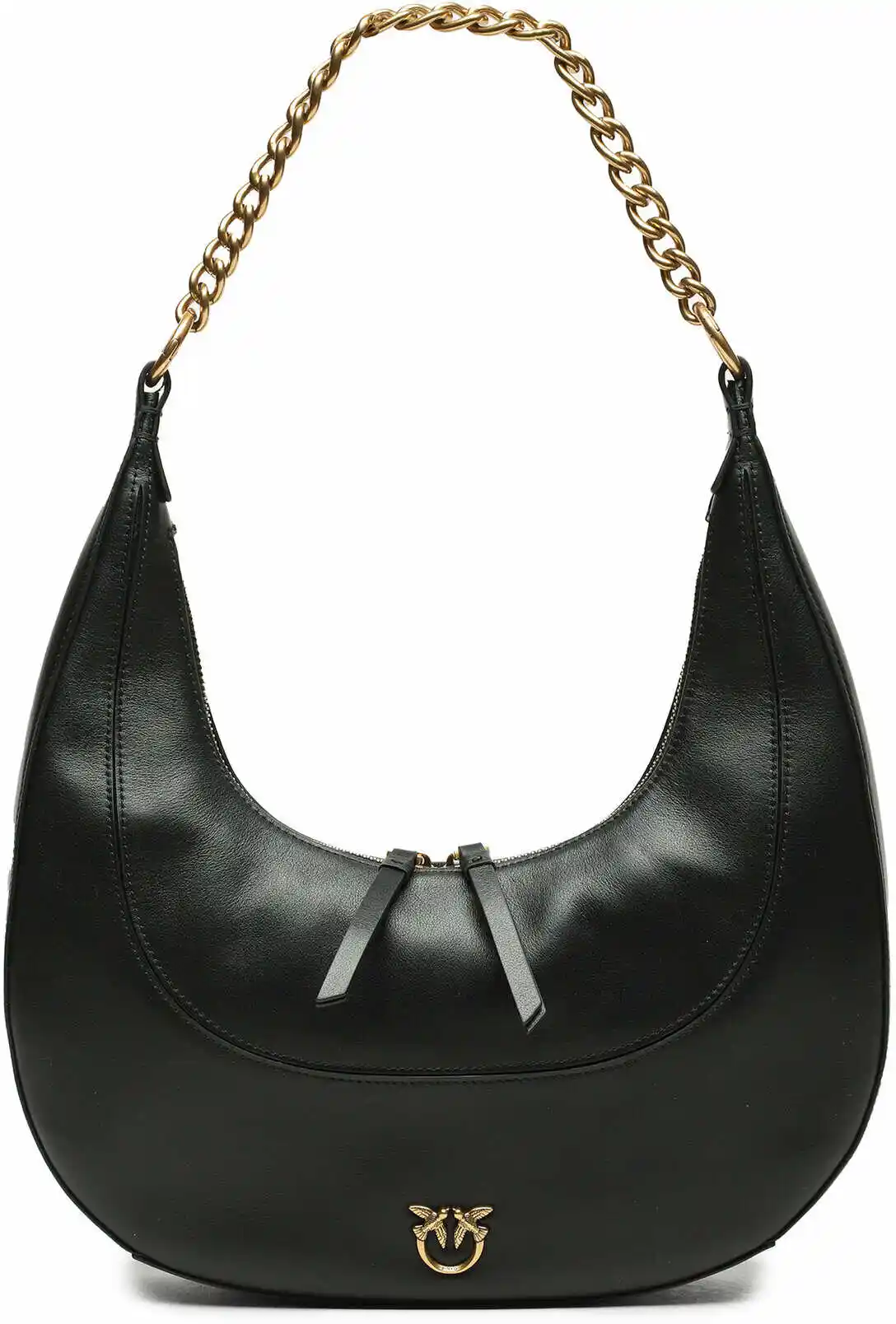 Pinko Torebka Brioche Hobo Classic 101526 A0QO Czarny