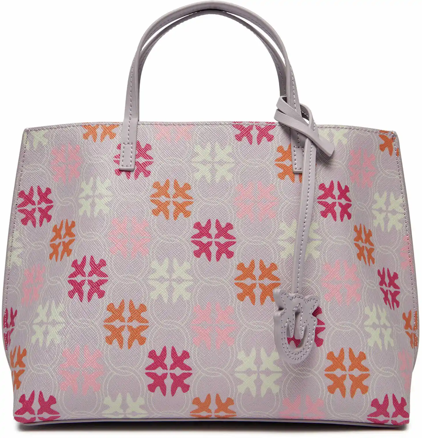 Pinko Torebka Carrie Shopper Classic PE 24 Pltt 102833 A1EM Fioletowy