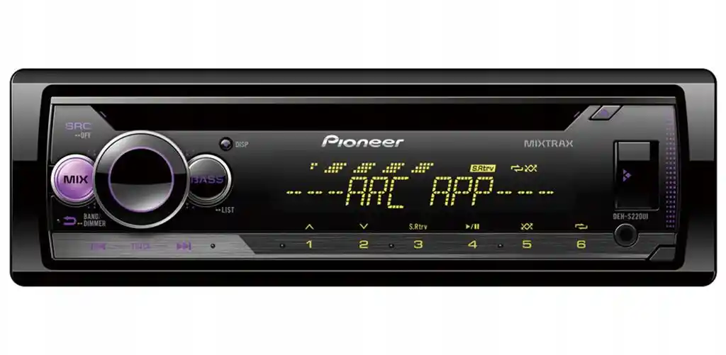 Pioneer DEH-S220UI z CD/USB 4x50W Radioodtwarzacz samochodowy 1DIN