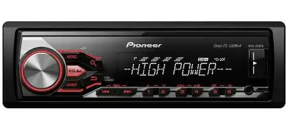 Pioneer MVH-280FD z USB 4x100W Radioodtwarzacz samochodowy 1DIN