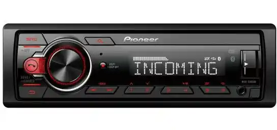 Pioneer MVH-330DAB z USB 4x50W Bluetooth Radioodtwarzacz samochodowy 1DIN