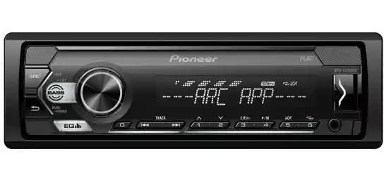 Pioneer Radio samochodowe MVH-S120UBW Usb Aux