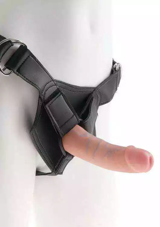 Pipedream King Cock Strap On z Realistycznym Dildo 16cm