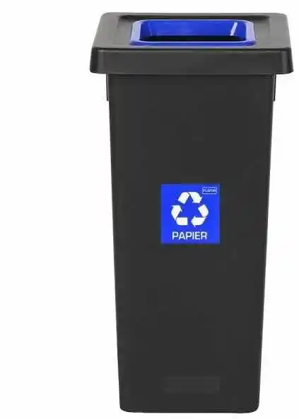 Plafor Kosz do segregacji FIT BIN 75L czarny / papier