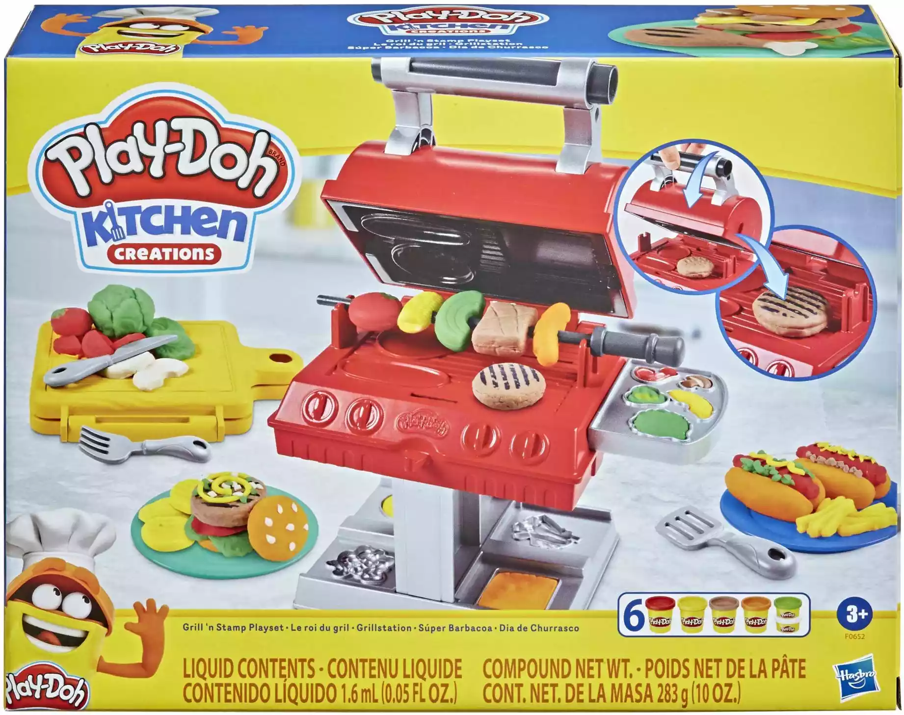 PLAY-DOH Ciastolina Kitchen Creations Wielkie Grillowanie F0652