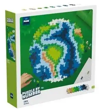 Plus-Plus Klocki Plus-Plus Puzzle By Number - Ziemia 800el