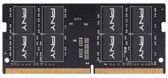 Pny DDR4 16GB 2666 CL19 SODIMM Czarny Pamięć SO-DIMM MN16GSD42666