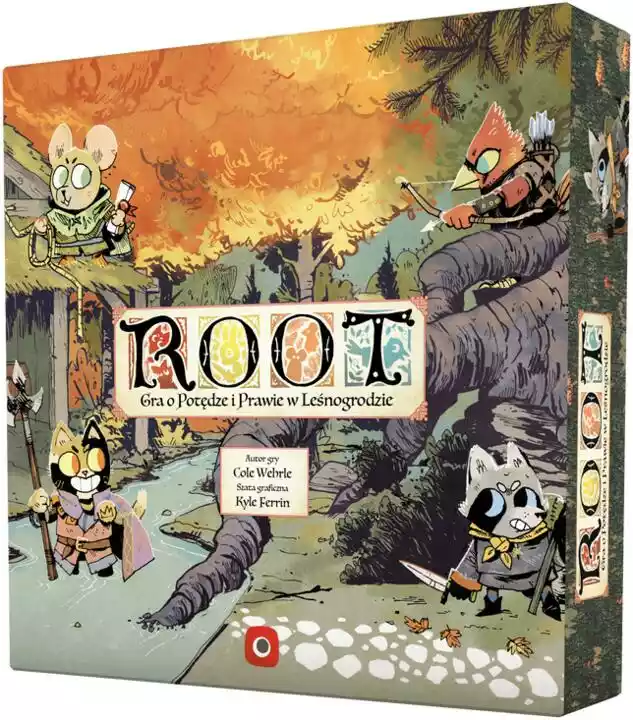 Gra Planszowa Root Podziemia Polska Rodzinna Towarzyska Board Game