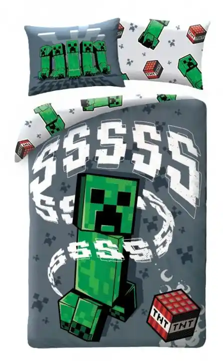 Pościel Minecraft Creeper Tnt