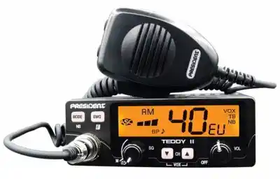 President Cb radio Teddy II Asc antena 80cm magnes 12cm Tir Bus Off Road