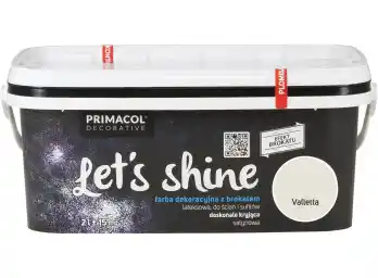 Primacol DECORATIVE Farba Let s shine 2 l Valletta - Farba z brokatem