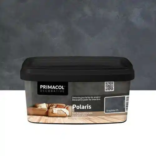 Primacol Farba dekoracyjna POLARIS Graphite 1L