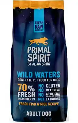 Primal Spirit 70 Wild Waters karma dla psów - 12 kg