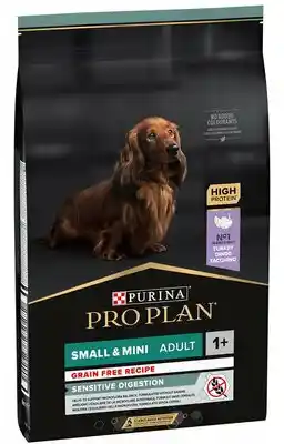 Pro Plan PURINA Small & Mini Adult Sensitive Digestion, bez zbóż - 7 kg