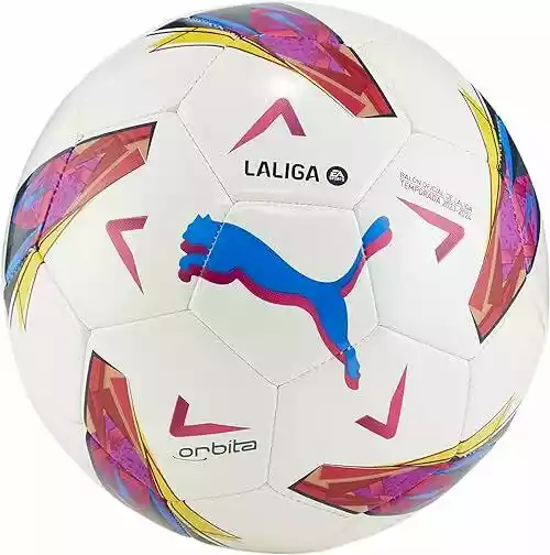 Puma Piłka Nożna Orbita LaLiga 1 Ball 084109-01 Rozmiar 5 Biała