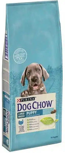 Purina Dog Chow Large Breed Puppy - sucha karma dla szczeniąt dużych ras indyk 14kg