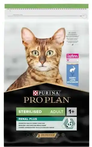 Purina Nestle PURINA Pro Plan Sterilised Renal Plus Królik - sucha karma dla kota - 10 kg