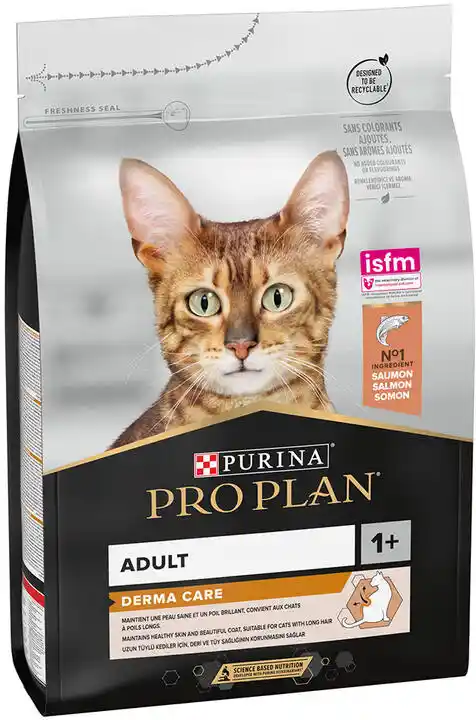 Purina Petcare Commercial Operations France Pro Plan - Elegancki kot Dorosły Łosoś Karma dla kotów 3 kg sucha