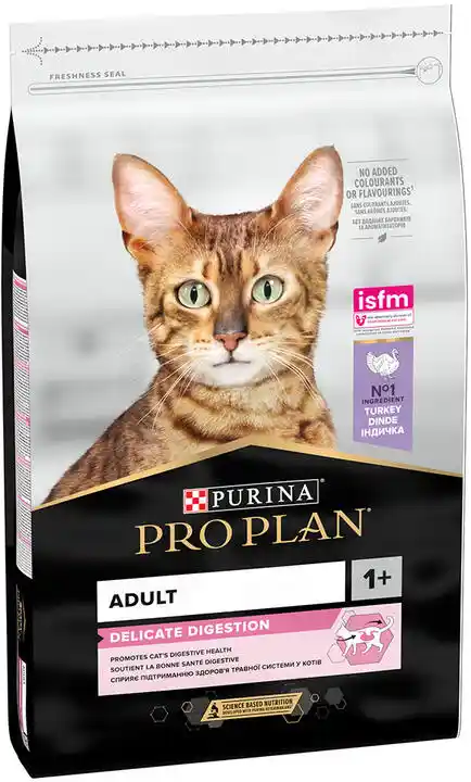 Purina Pro Plan PRO PLAN Delicate Digestion Karma dla kotów bogata w indyka 10kg sucha