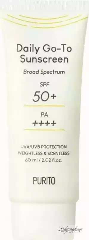 Purito Daily Go - To Sunscreen SPF 50+ Krem z filtrem przeciwsłonecznym 60 ml