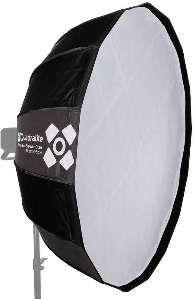 Quadralite Flex 105cm Foldable Beauty-Dish - modyfikator światła softbox Hexa Bowens