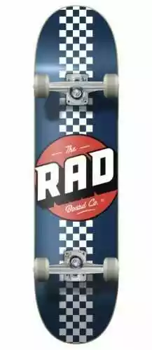 Rad Board Checker Stripe deskorolka 7.75 Navy