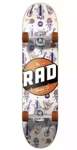 Rad Board Logo Progressive deskorolka 7.75 Wallpaper