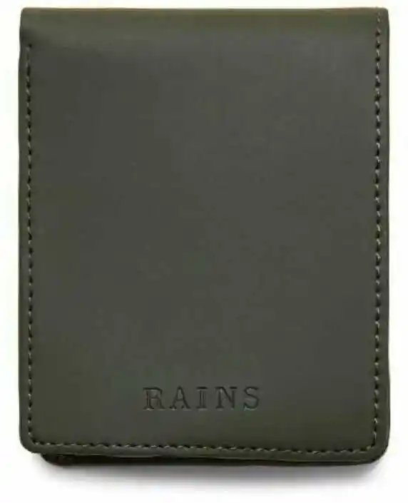 Rains Portfel składany Folded Wallet green