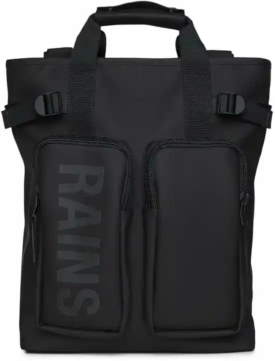 Rains Torba Texel Tote Backpack W3 14240 Czarny