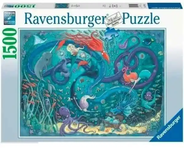 Ravensburger Puzzle 2D 1500 elementów: Pod wodą